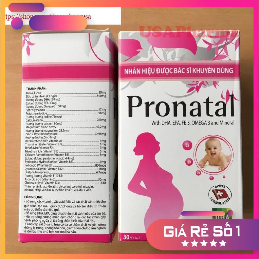 PROnatal supplementary nutrients for mother and baby