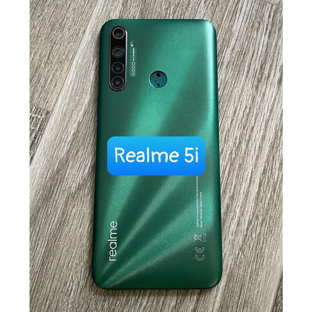 Realme 5I Back Cover, with Sim Tray, Keys, Camera Glass
