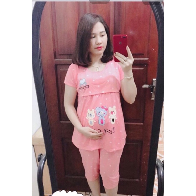 Bộ bầu lửng kết hợp sau sinh cho mẹ