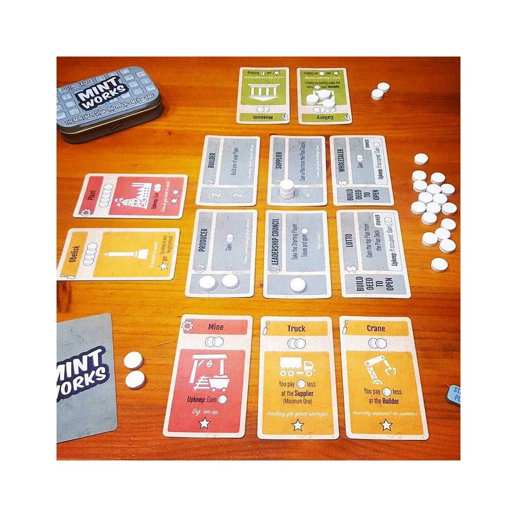 [US] Mint Works - Trò Chơi Board Game
