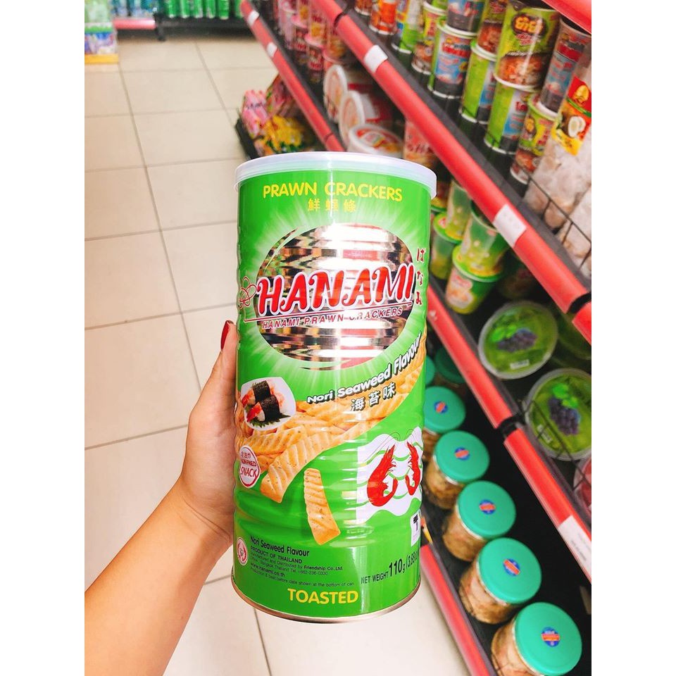 Bim bim tôm Thái Hanami 48k/ lon 110gr