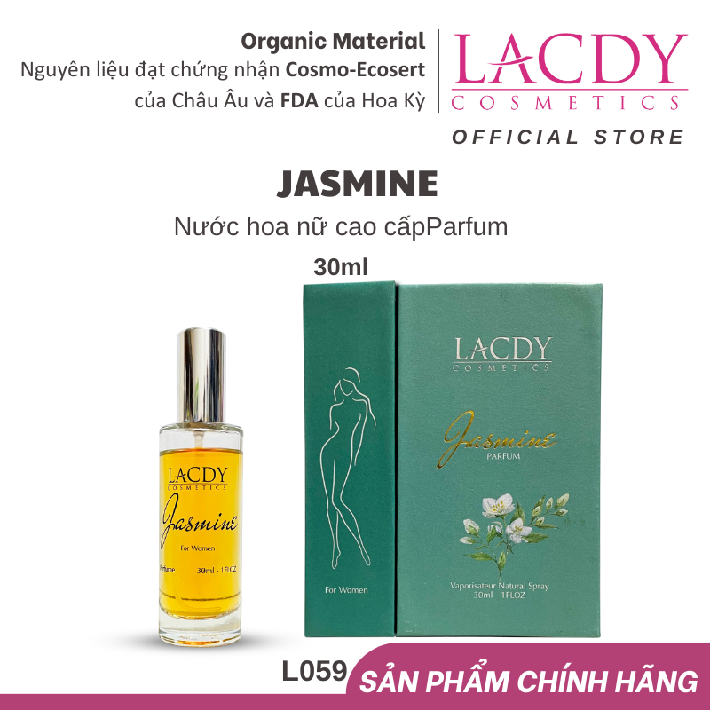 059 – JASMINE – Nước hoa nữ hương Hoa Lài (30ml)