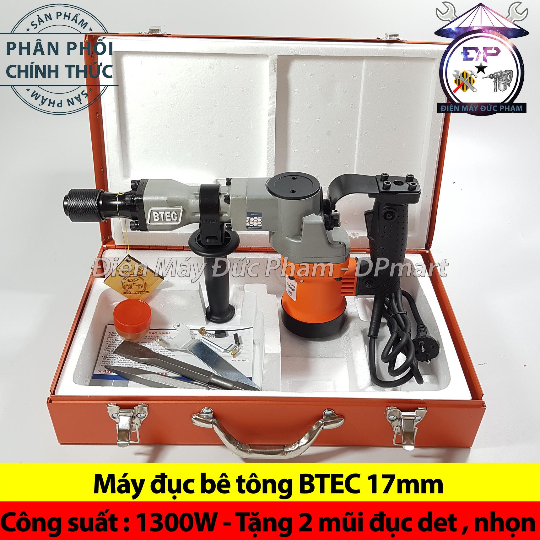 Máy đục phá bê tông nhật bản BTEC 0810 - 1300W ( công ty )