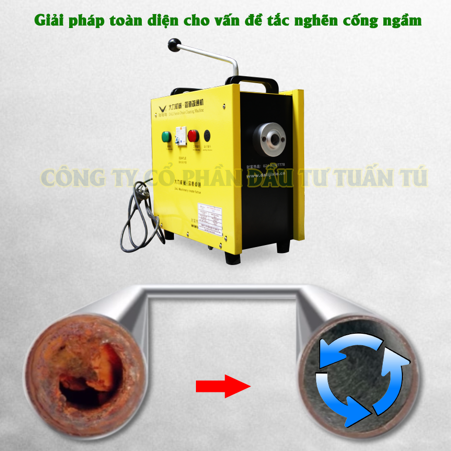Máy thông cống A99|Máy thông tắc cống|máy thông cống lò xo