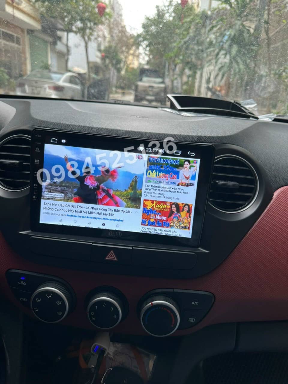 [INSTALLATION SUPPORT ] Android OLED Screen C2 NEW WIFI Version. Android car screen view Vietmap, GPS directions, with ENGLISH, speed warning car screen. Cheap car screen.