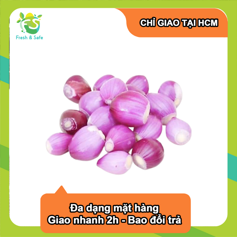[Chỉ Giao HCM] Hành tím củ Ấn - 100g