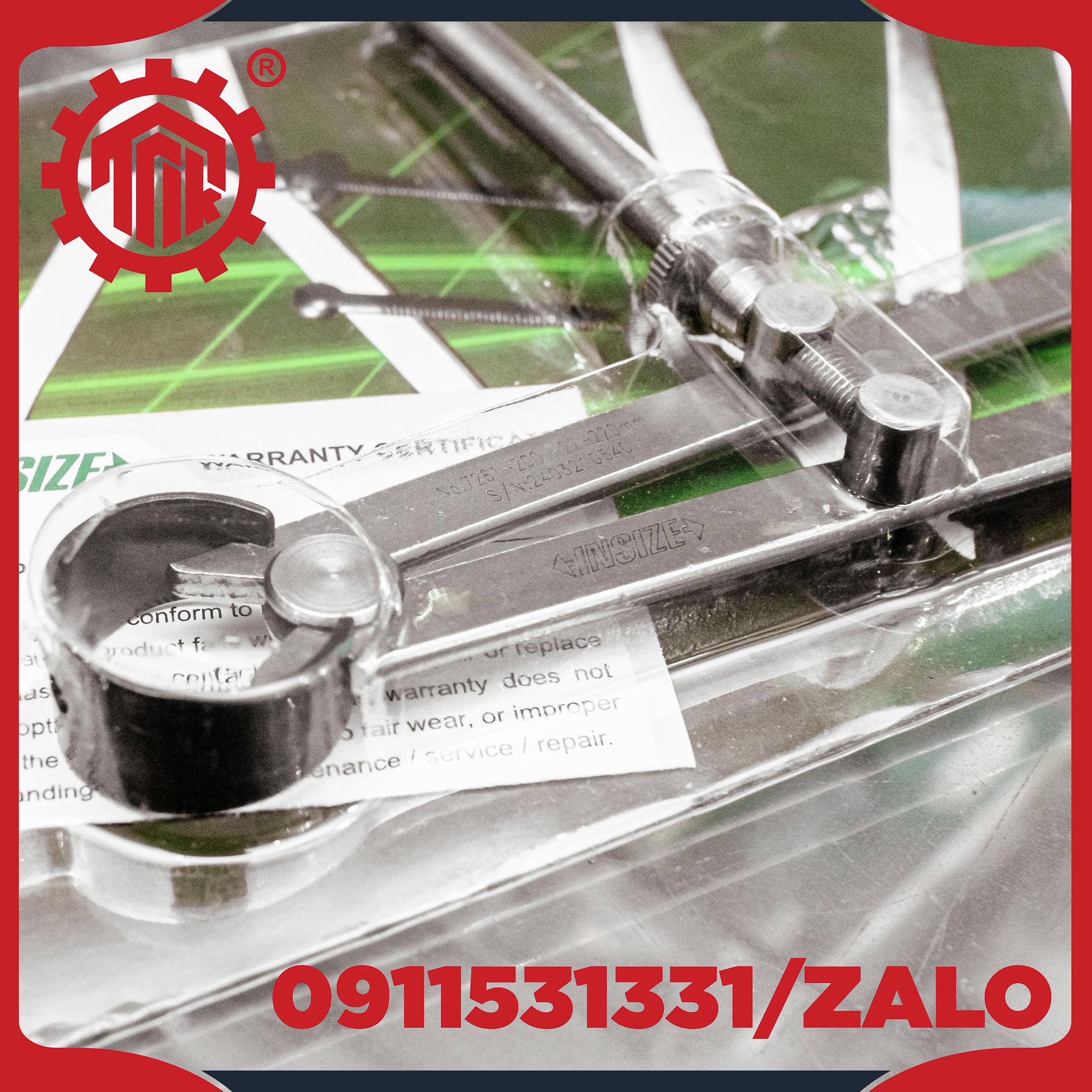 [HCM] COMPA ĐO TRONG 200mm (7261-200) INSIZE TNKTOOLS.COM PHÂN PHỐI