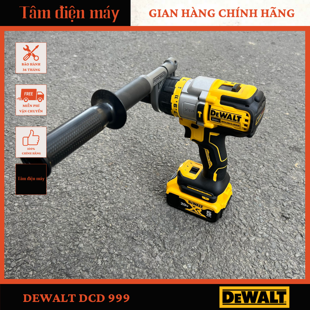 Máy khoan pin Dewalt DCD 999