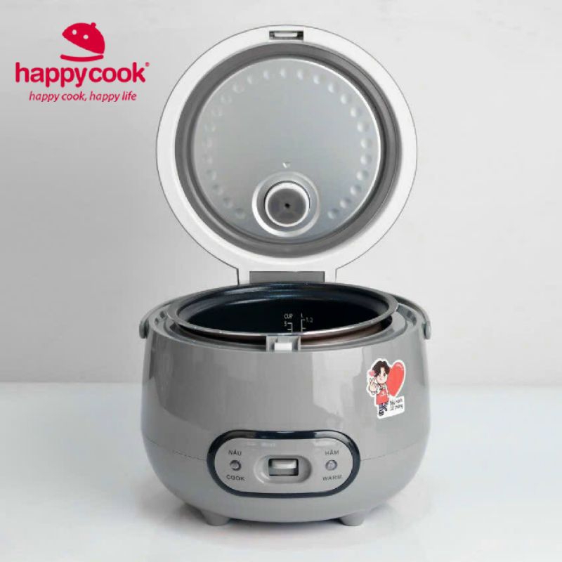Nồi Cơm Điện Happy Cook 1.2 Lít  HCJ-120G