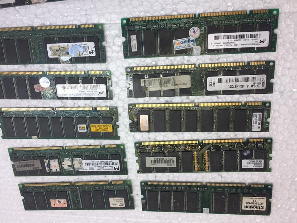 Ram SDRam Máy tính 128Mb PC 100 PC 133