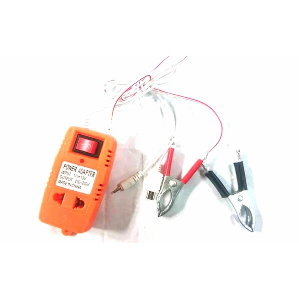 Sạc điện thoại trên xe máy 2 đầu sạc, 1 nguồn, 1 usb.