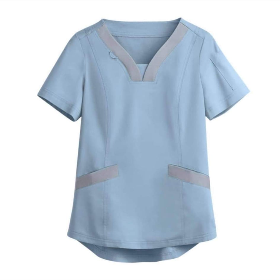 [BỘ SCRUBS THIẾT KẾ MAY RIÊNG] dành cho Bác Sĩ , Điề dưỡng, spa CHẤT LIỆU KAKI LỤA CAO CẤP (CÓ MAY THEO SỐ ĐO RIÊNG )