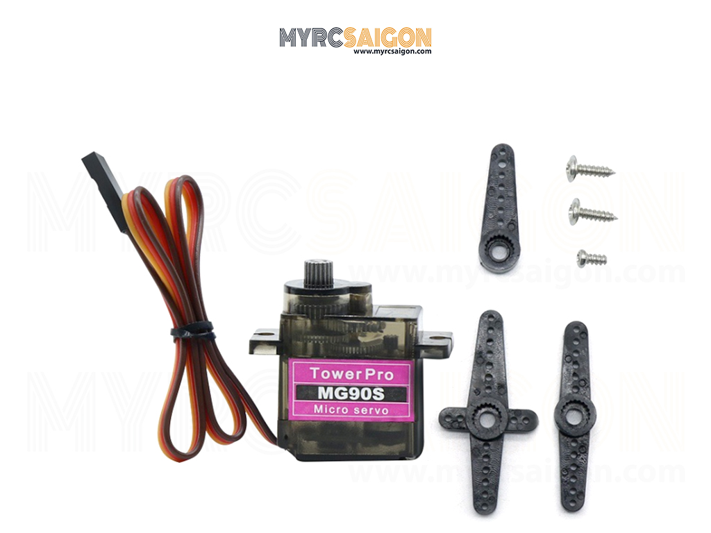 SERVO TOWERPRO MG90S 9G (NHÔNG NHÔM)