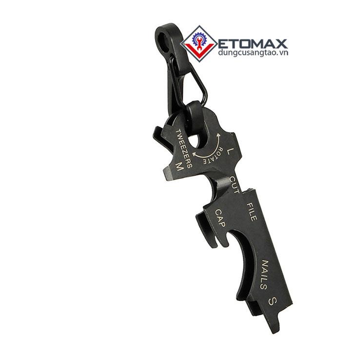 Móc chìa khóa đa năng 8 trong 1 Keytool