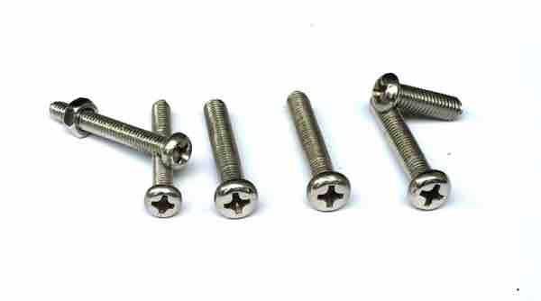 Bộ 35 con bulong đai ốc 4li30mm đầu tròn xi Thuận Phát