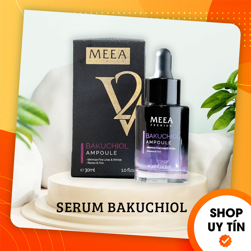 Serum Tinh Chất Bakuchiol Ampoule MeeA Organic - Serum Căng Bóng Da