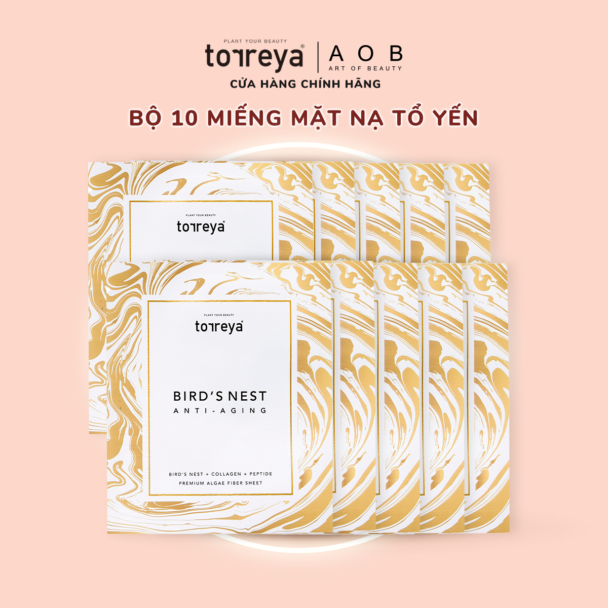 [Hàng Mới Về] [Combo 10] Mặt nạ dưỡng da TORREYA (25gr)
