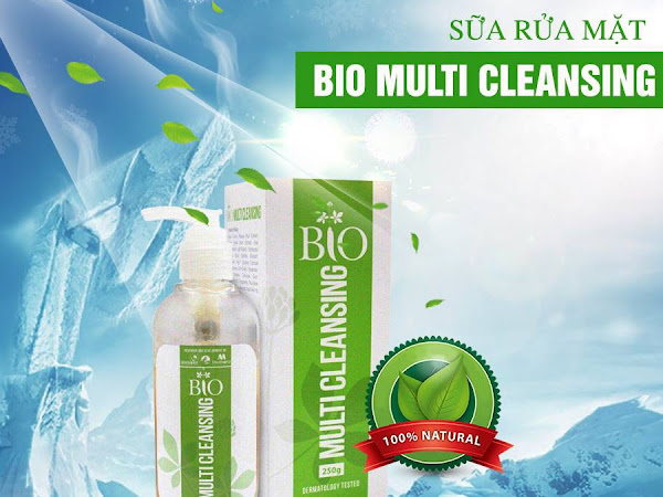 Sữa rửa mặt dịu nhẹ, làm sạch sâu làn da BIO MULTI CLEANSING