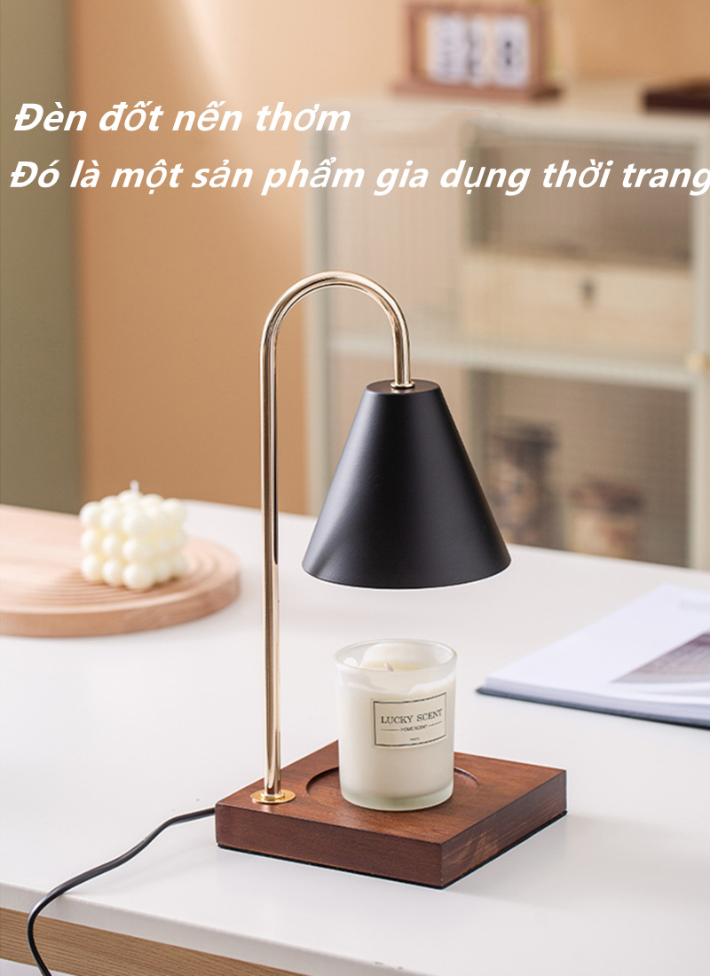 Đèn đốt nến thơm đèn bàn
