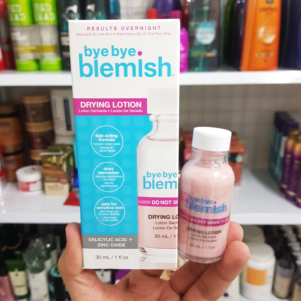 Dung Dịch Chấm Xẹp Mụn Sưng Siêu Đỉnh Bye Bye Blemish Drying Lotion 30ml