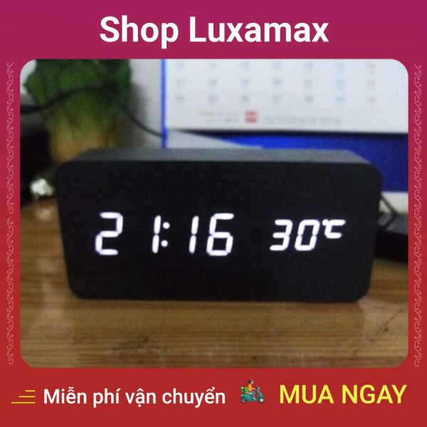 Đồng hồ để bàn led báo thức thông minh DTK12736380 - Shop Luxamax