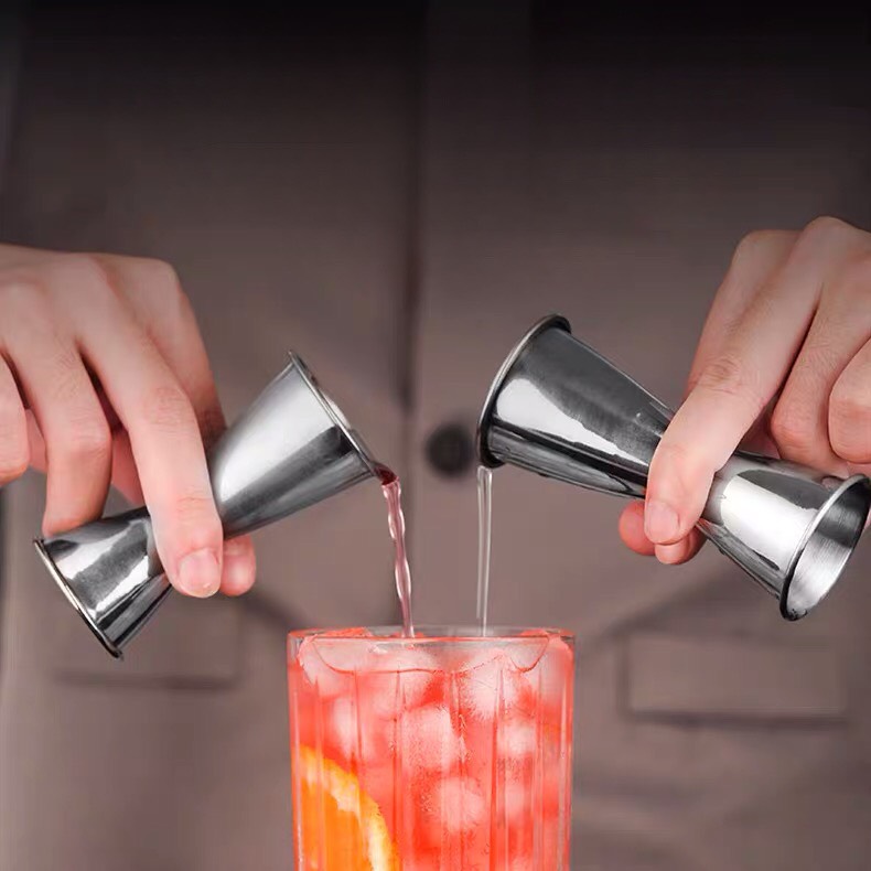 Ly Đong Định Lượng Inox 2 Đầu