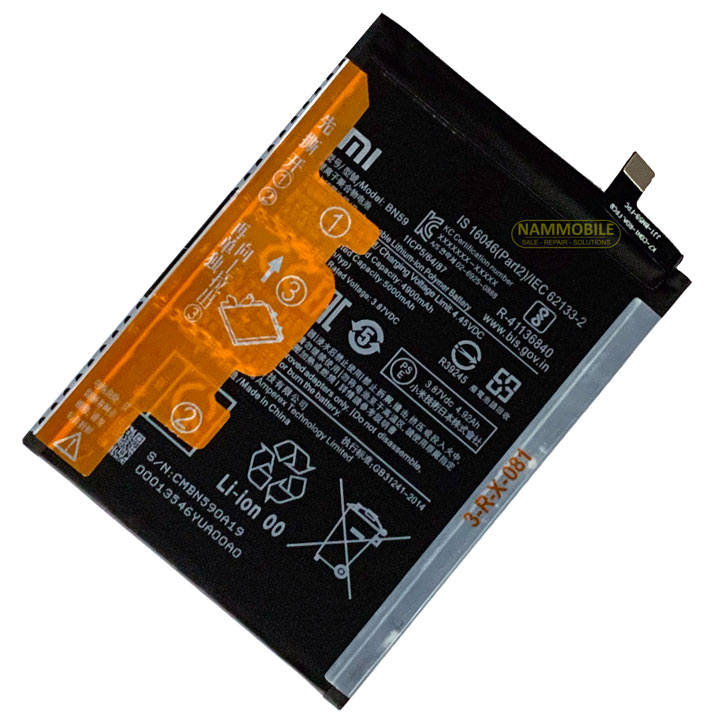 [Shipping] Xiaomi Redmi Note 10, note 10s bn59 5000mAh Zin [true photo] * giveaway glue Battery