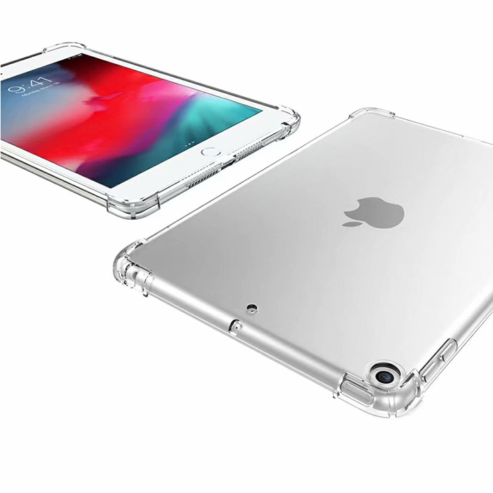 Ốp lưng iPad 2, iPad 3, iPad 4, iPad air, iPad Pro, iPad Mini 1, 2, 3, iPad Pro 10.2, 10.5 inch, M1, M2, Air5 nhựa dẻo - Chống sốc - 4 góc thiết kế dày hơn để chống sốc cho iPad