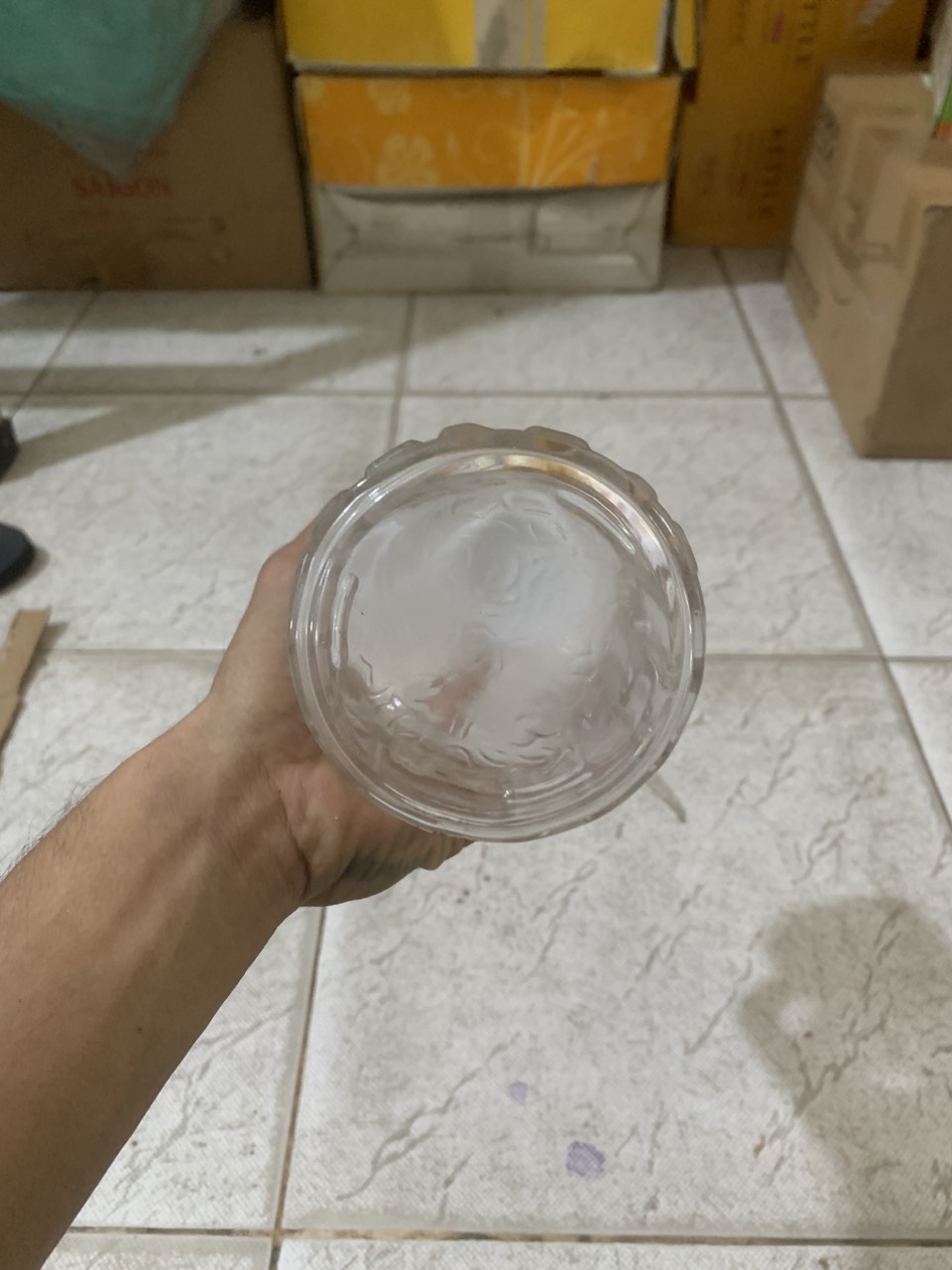 Bình thủy tinh 1.1 Lít