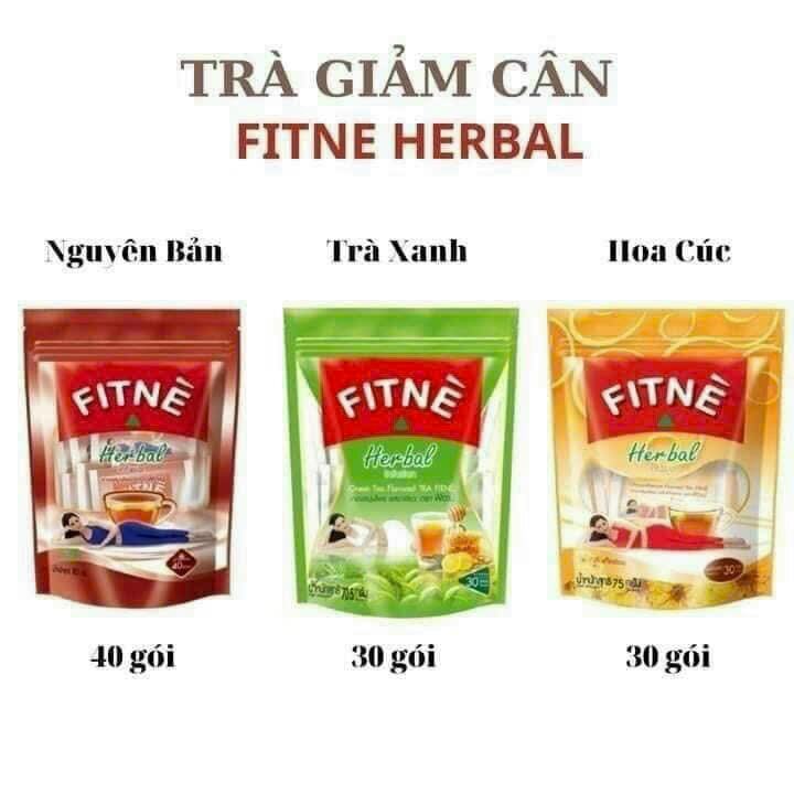 TRÀ TÚI LỌC HERBAL FITNE THÁI LAN (30- 40 TÚI LỌC)