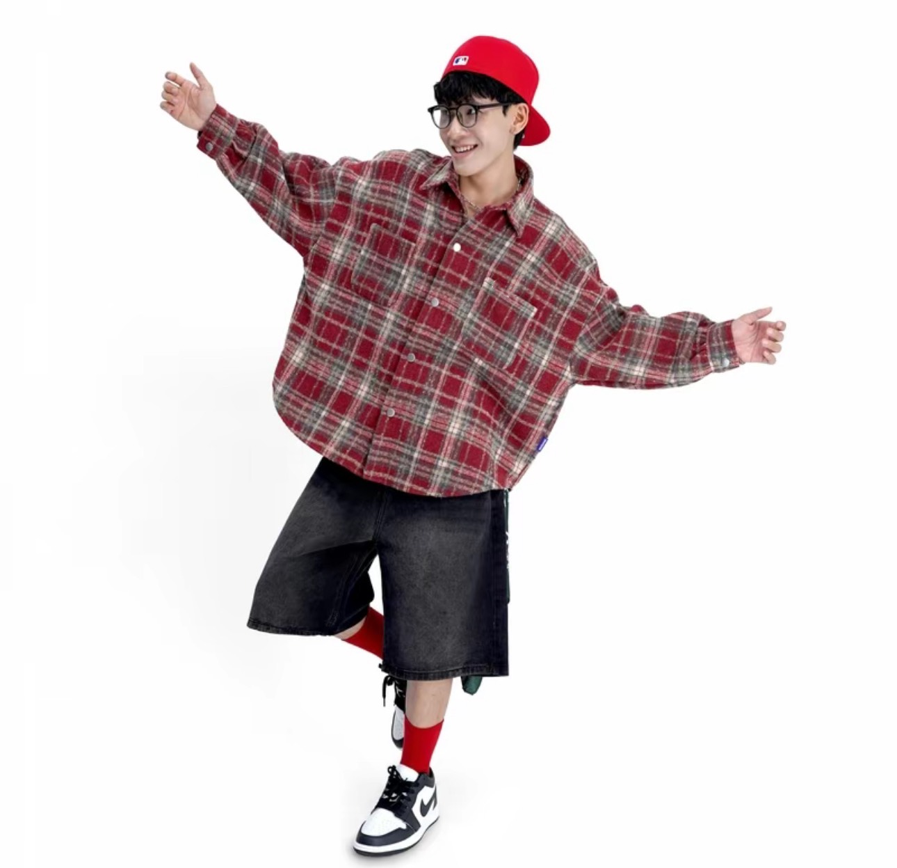 [15% Refund] 4-Color Striped Flannel Plaid Shirt