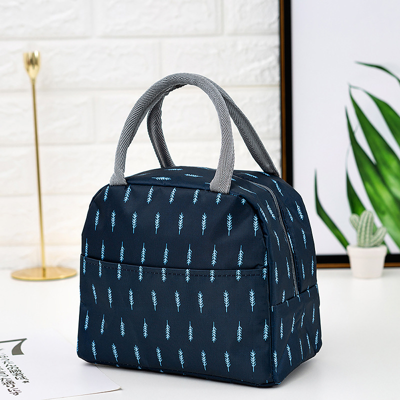 Túi giữ nhiệt túi đựng cơm hộp túi đựng đồ ăn có dây kéo tiện dụng TGN01