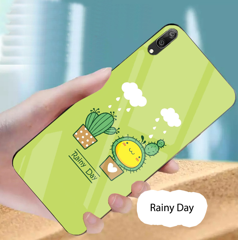 Ốp Huawei Y7 Pro 2019 mặt kính gương bóng