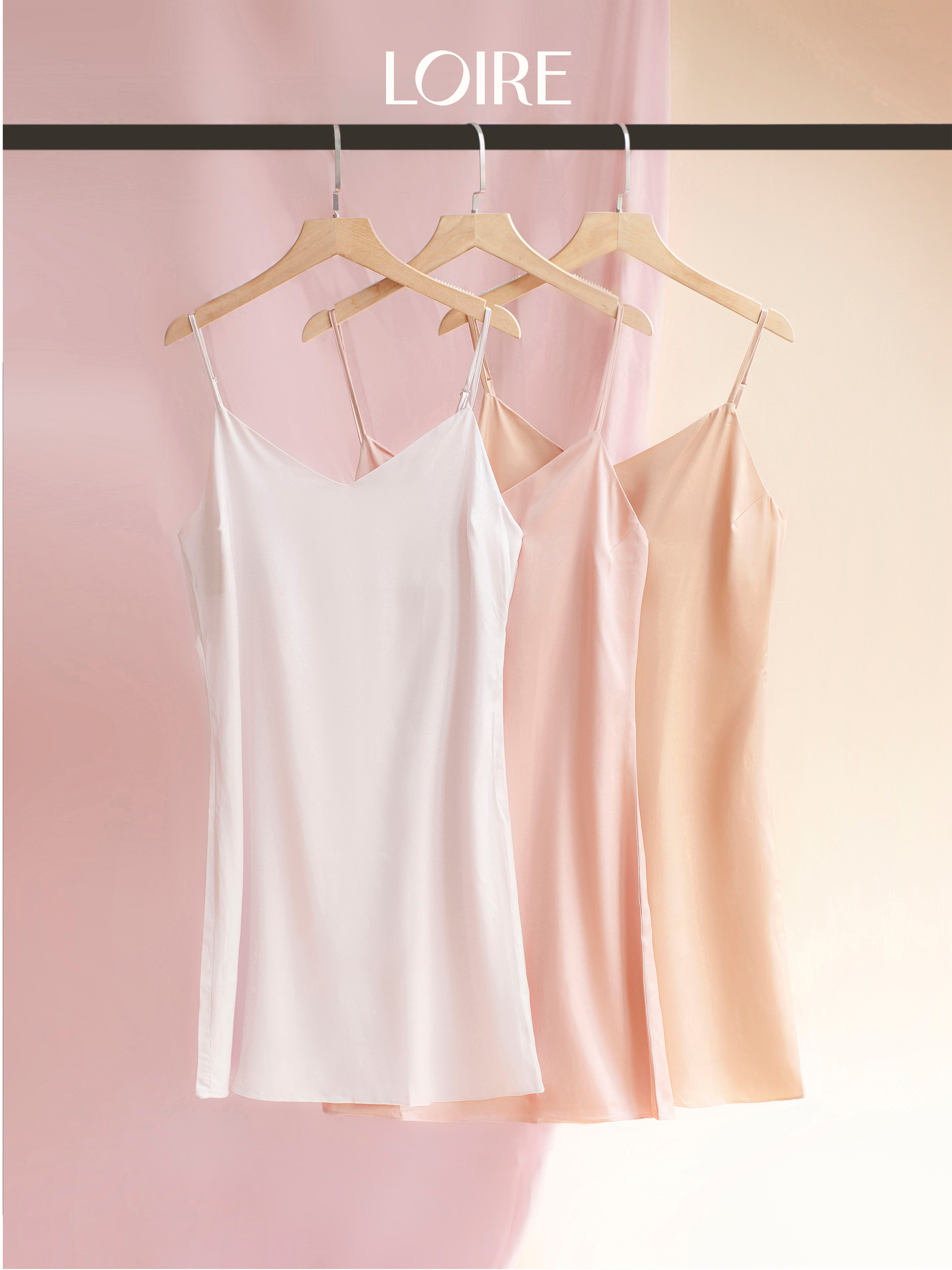 Váy Lụa Xuông Basic Loirechic VNS01
