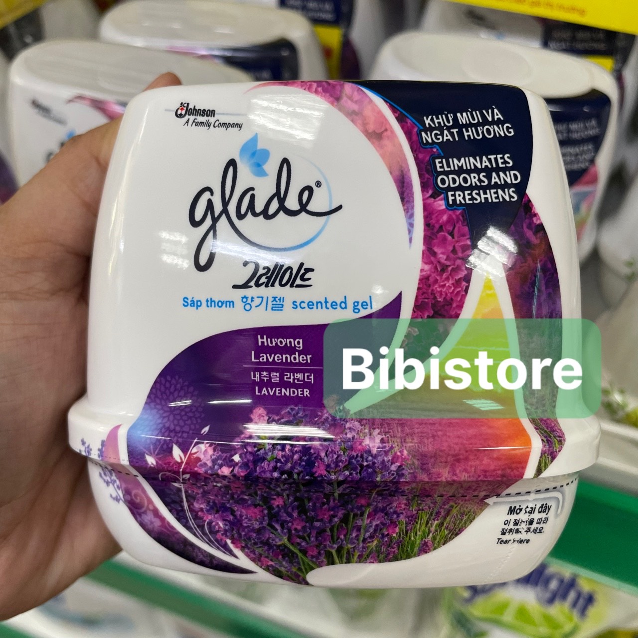 Sáp Thơm Glade Thái Lan 180g Chính Hãng (Bibistore TB)