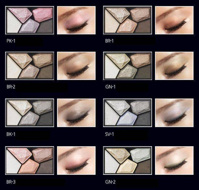 Phấn mắt Kanebo KATE Eye Shadow Color Shas Diamond (GN-2) 2.8g - Nâu
