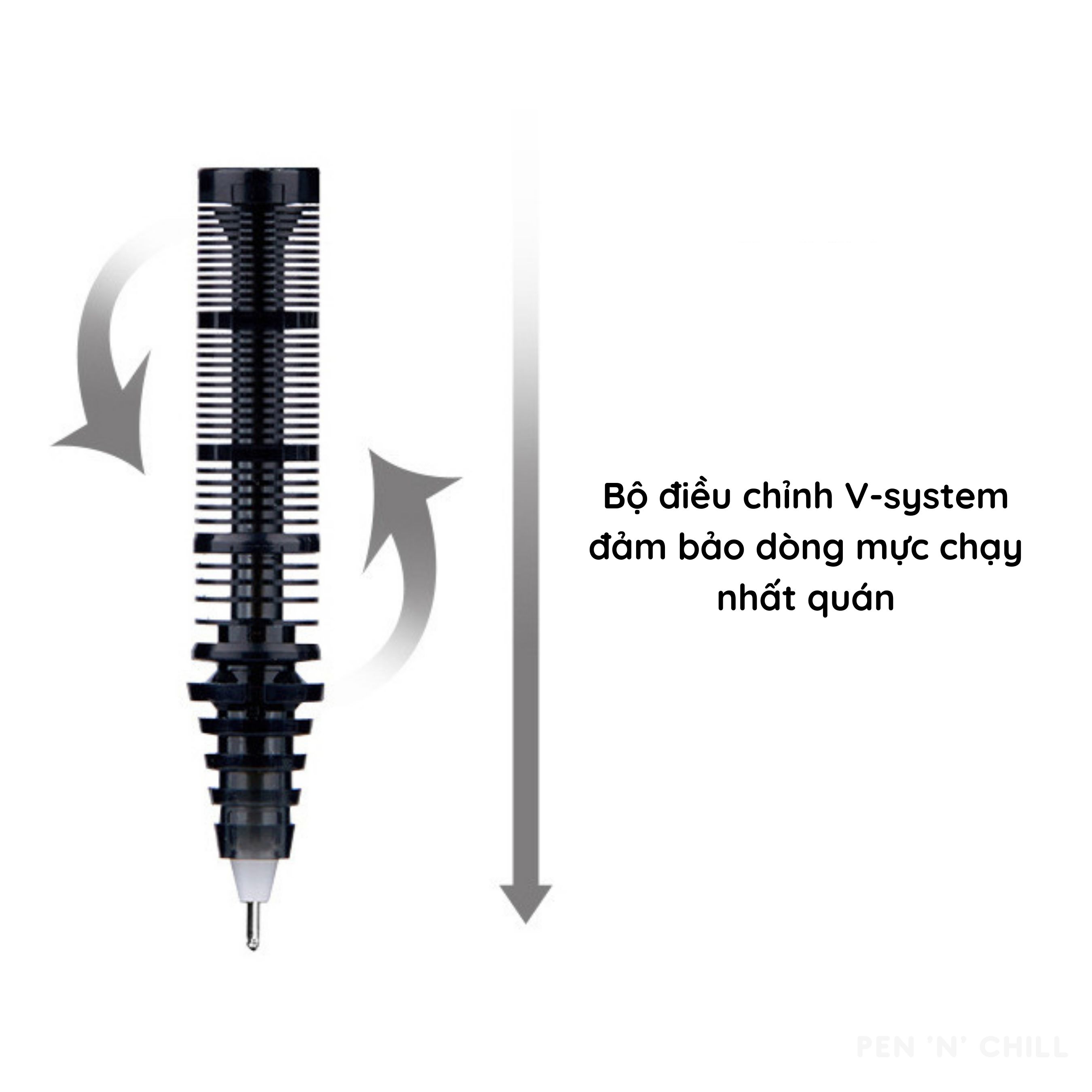 Bút nước Pilot Hi-Techpoint V5/V7 - Cỡ ngòi 0.5mm/0.7mm