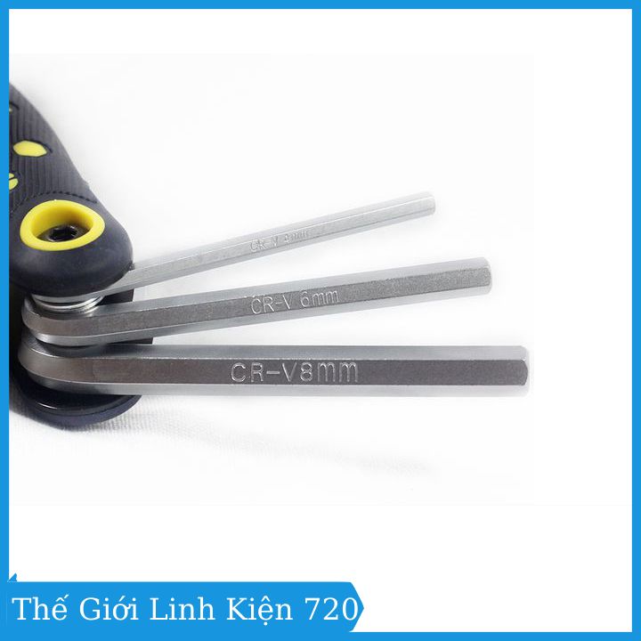 Bộ lục lăng Goodman gập 8 chi tiết USA