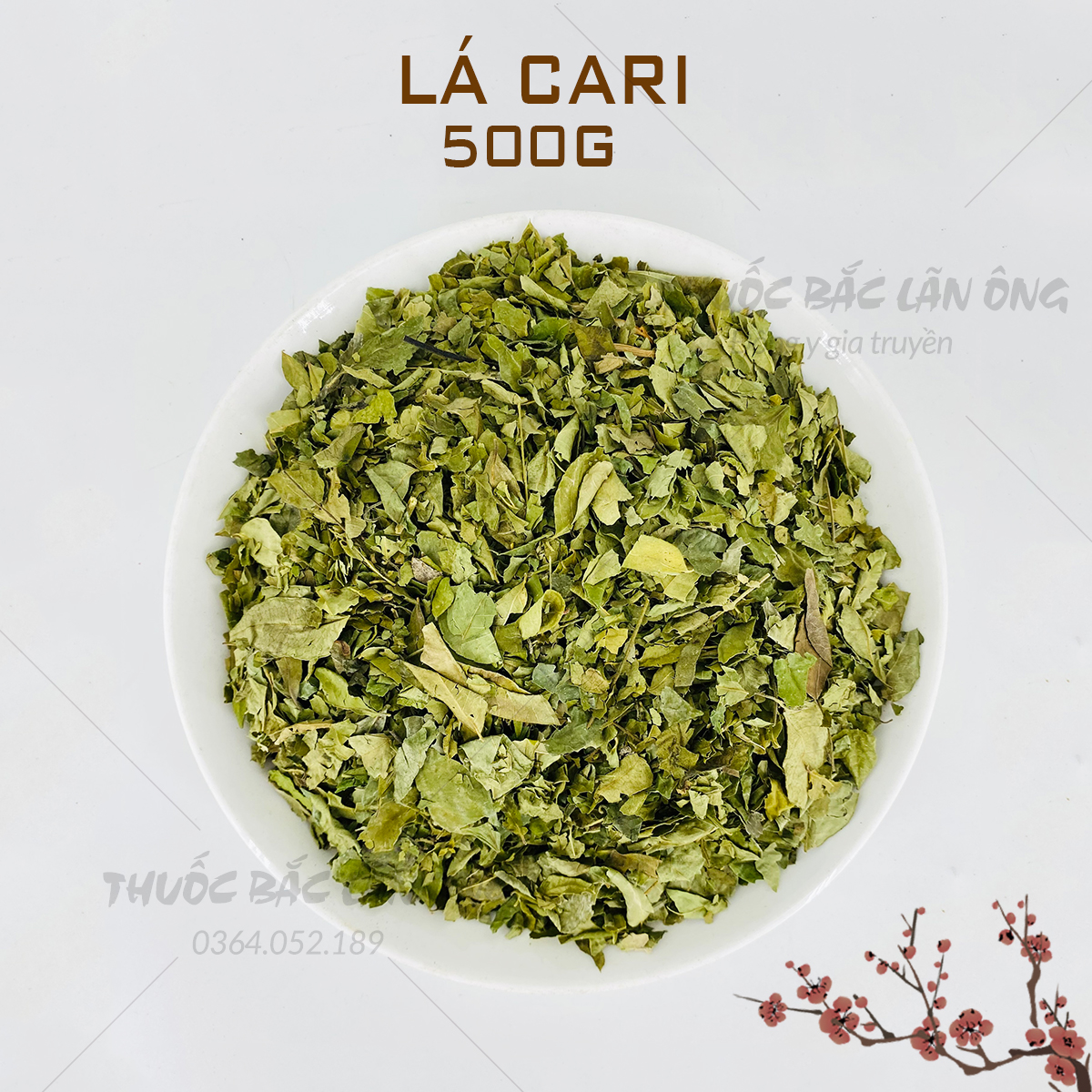 Lá cà ri ấn độ 500g, curry leaves, gia vị nấu cà ry, cari khô, thơm - lãn ông