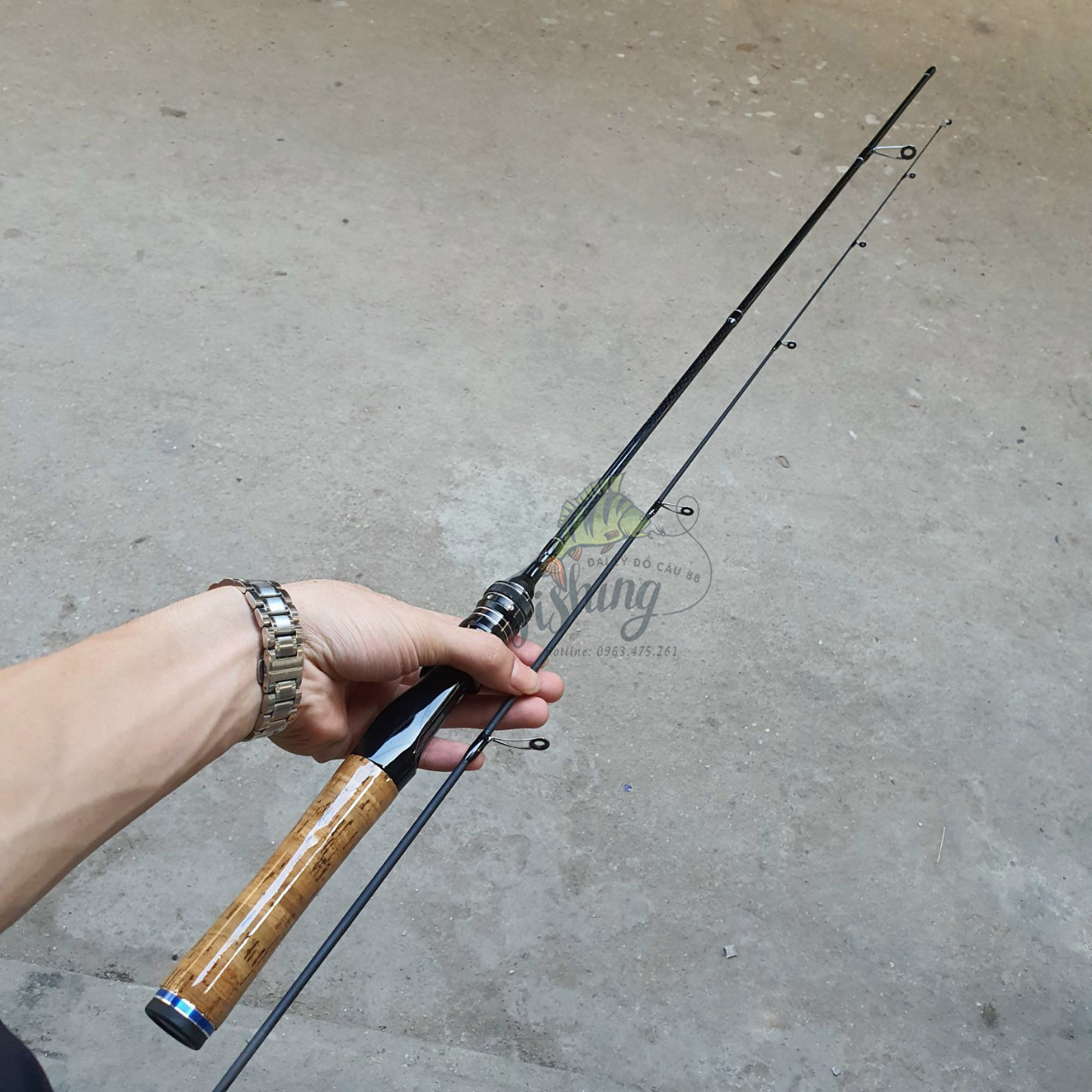 Cần câu ul giá rẻ cần ul cán gỗ đọt đặc chuyên câu suối, cháp cam kết hàng chất lượng cần ul lure suối