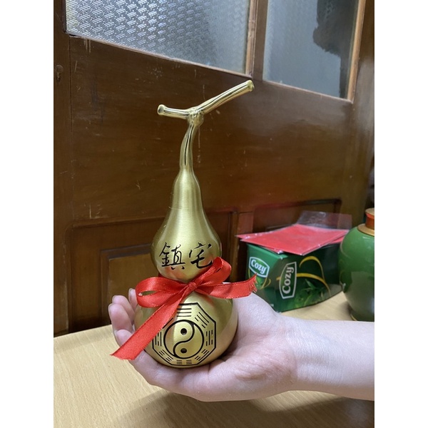 Hồ lô bát quái mở nắp thu hút tài lộc bằng đồng cattut nguyên chất