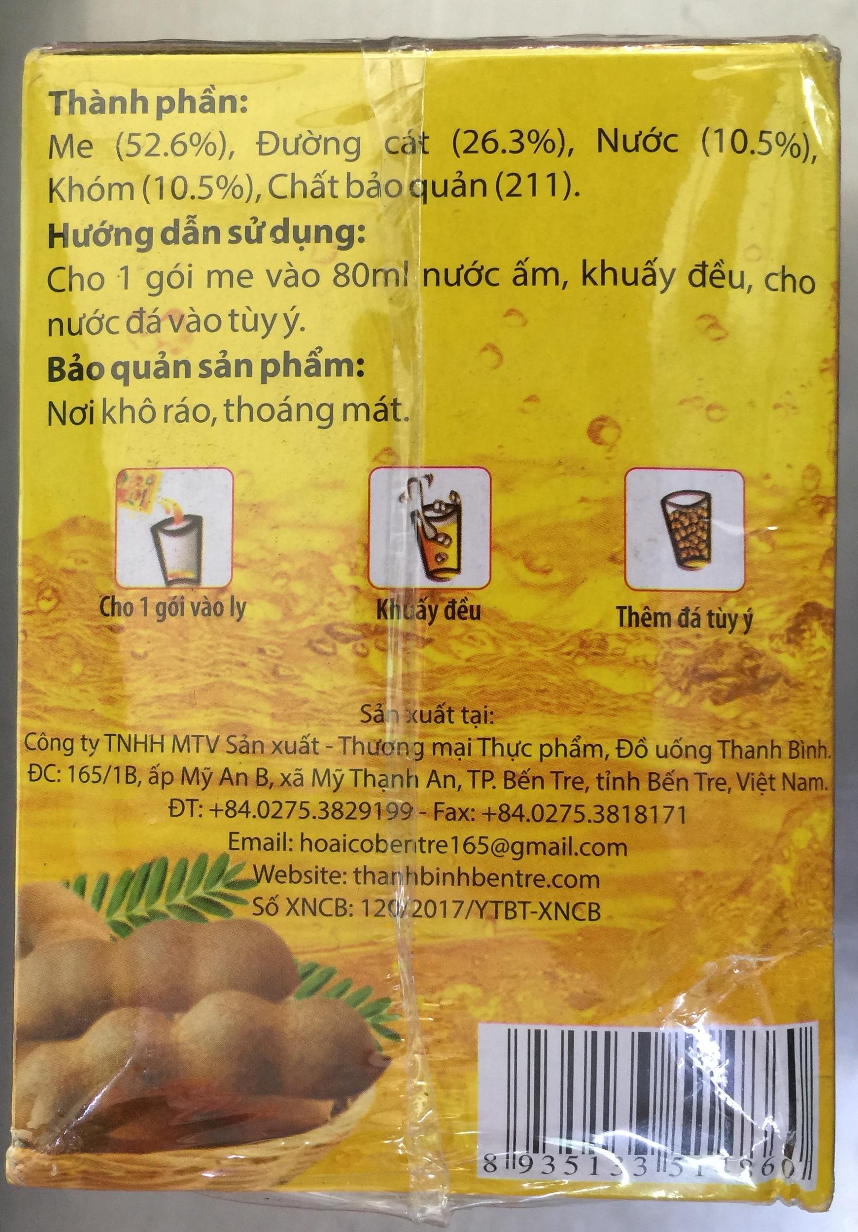 Đá Me Thanh Bình 900g (Hạt Mềm)