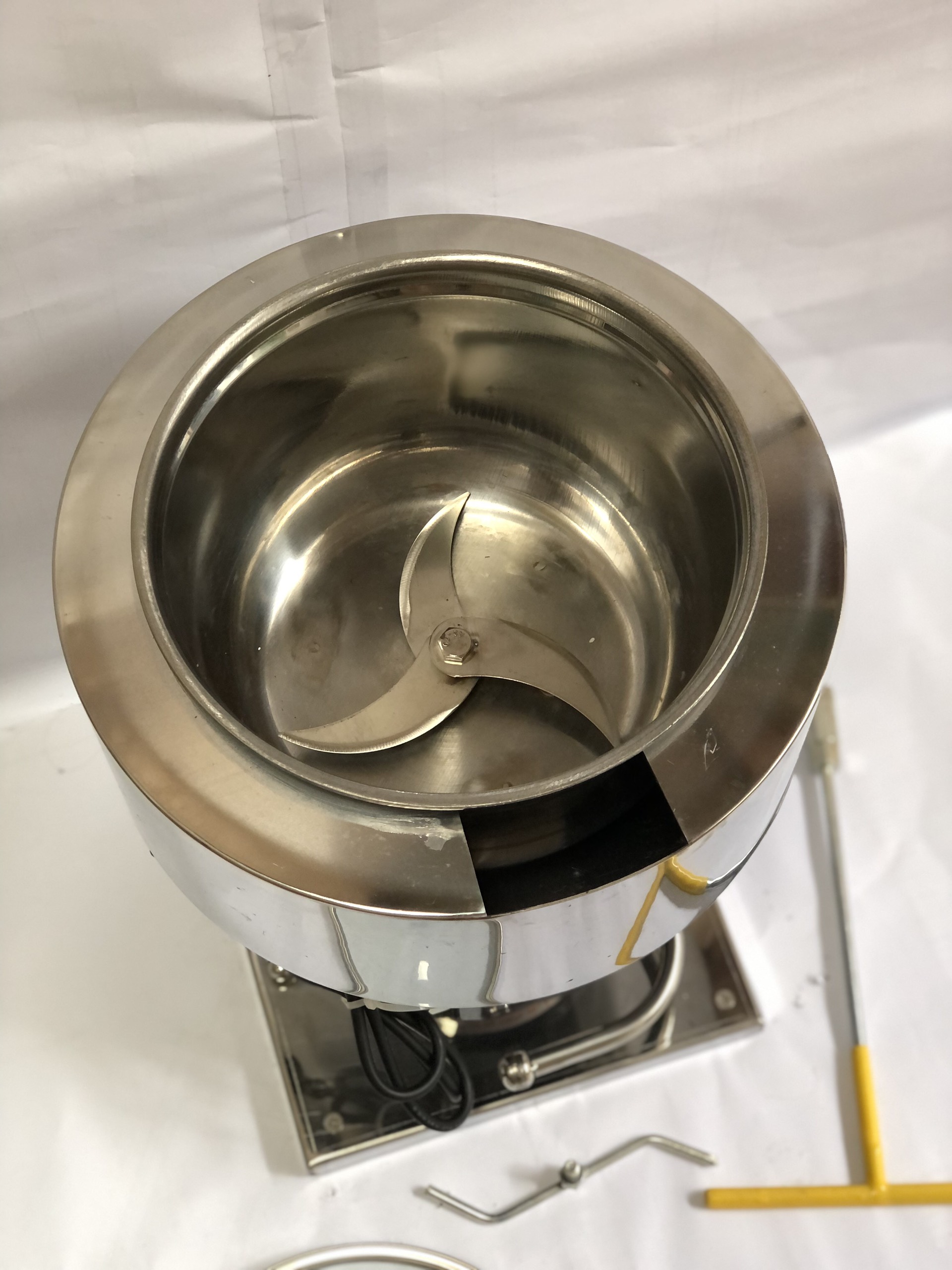 Máy xay giò chả mini 2kg hai lớp bao đá