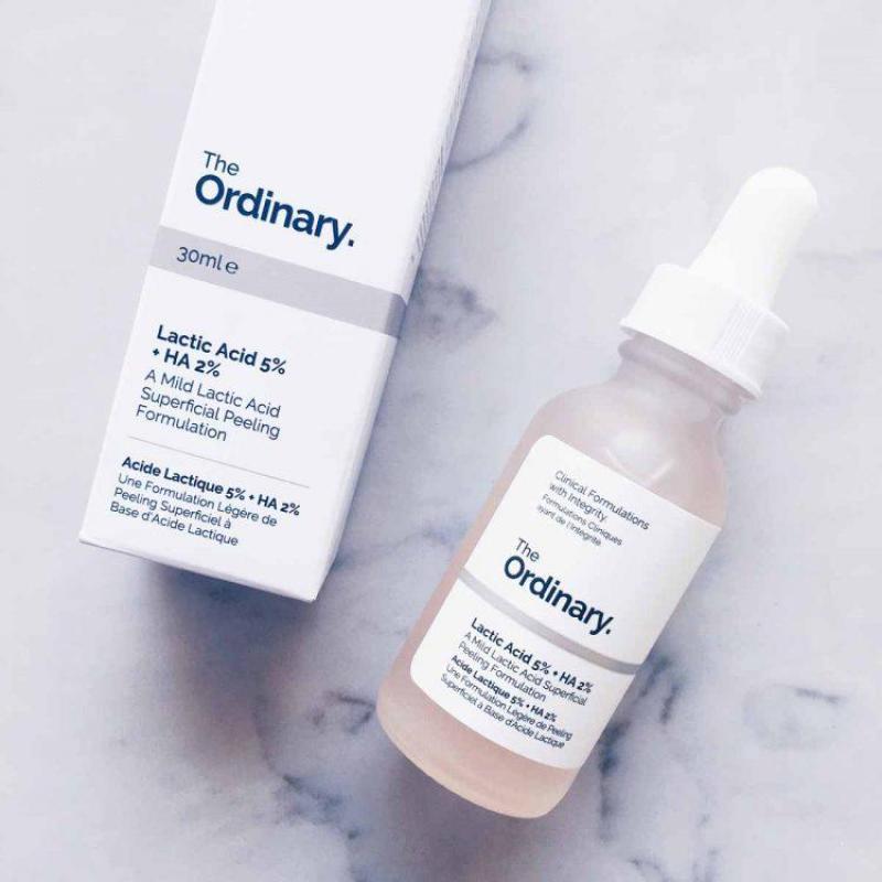 Serum tẩy tế bào chết không gây kích ứng da The Ordinary Lactic Acid 5% + HA 2% 30ml giá rẻ
