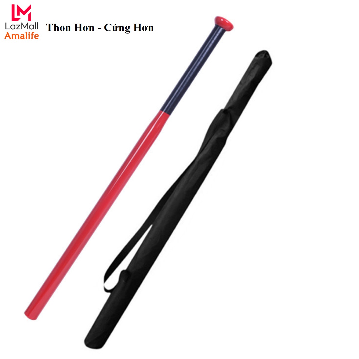 Gậy Bóng Chày Cải Tiến Dài 81Cm – Thon, Nhẹ, Cứng Hơn 2.0 – Chọn Màu - Kèm Túi Đựng Gậy Bóng Chày Chuyên Dụng Chính Hãng Amalife