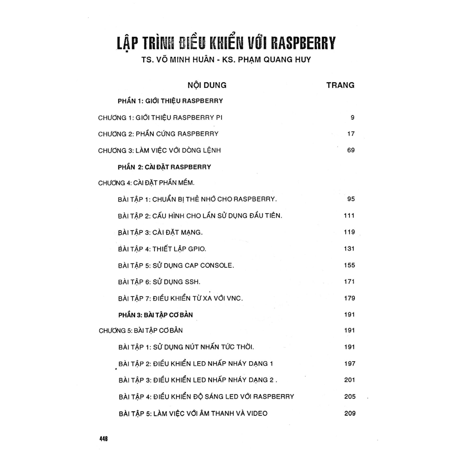 [HCM]Lập Trình Điều Khiển Với Raspberry - Tự Học Raspberry Bằng Hình Ảnh