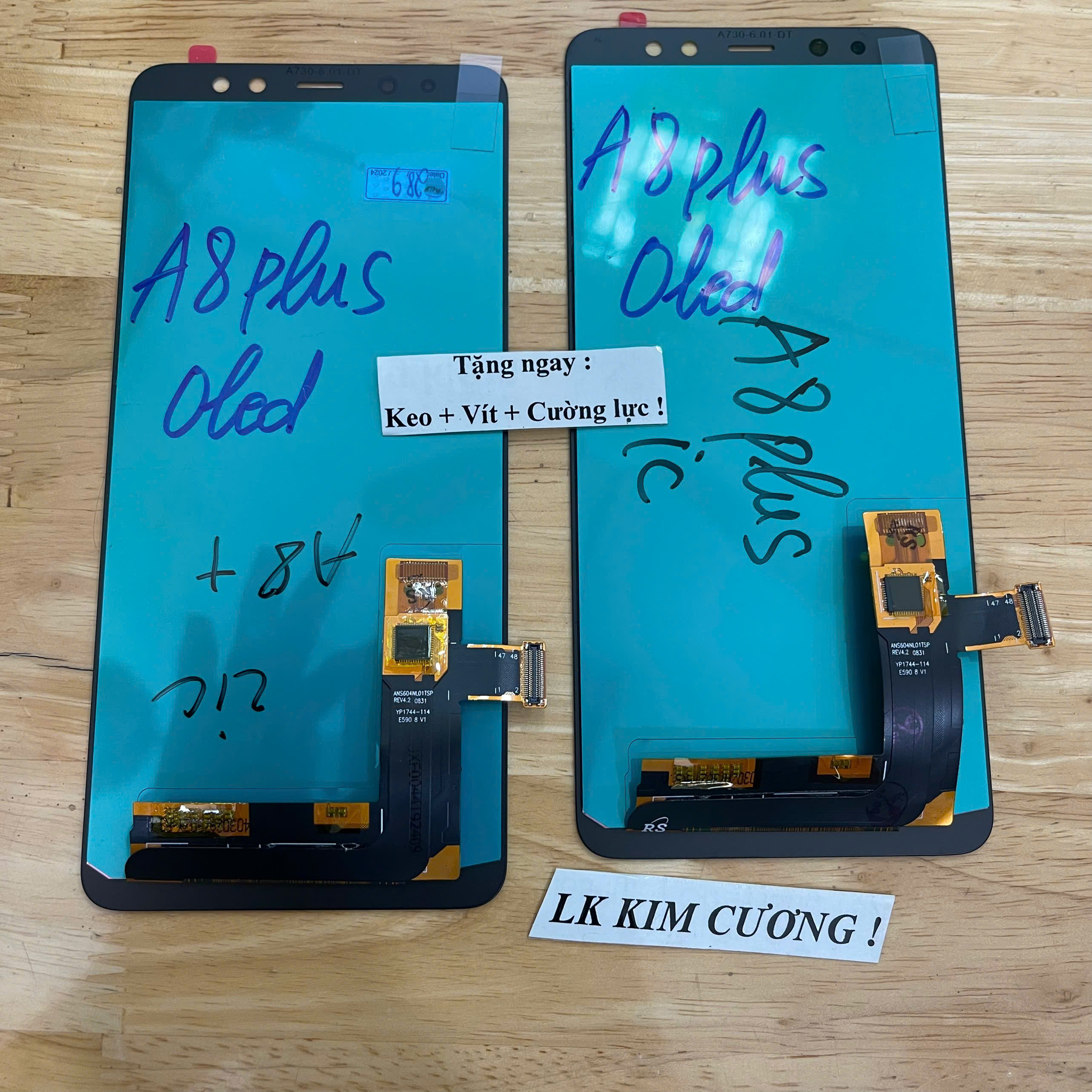 Màn hình thay thế samsung A730 / A8 PLUS - OLED (2IC)