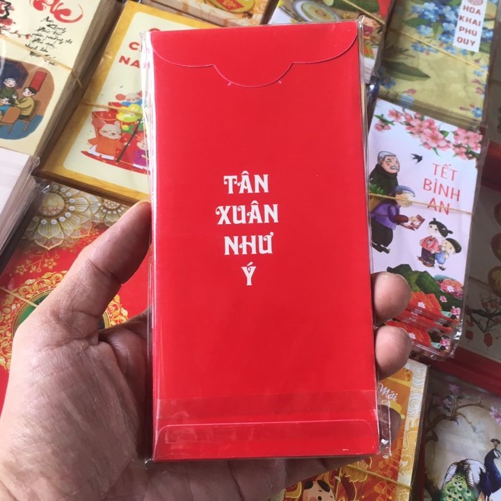 Combo 10 Bao Lì Xì Tết Phúc Lộc Thọ LX27