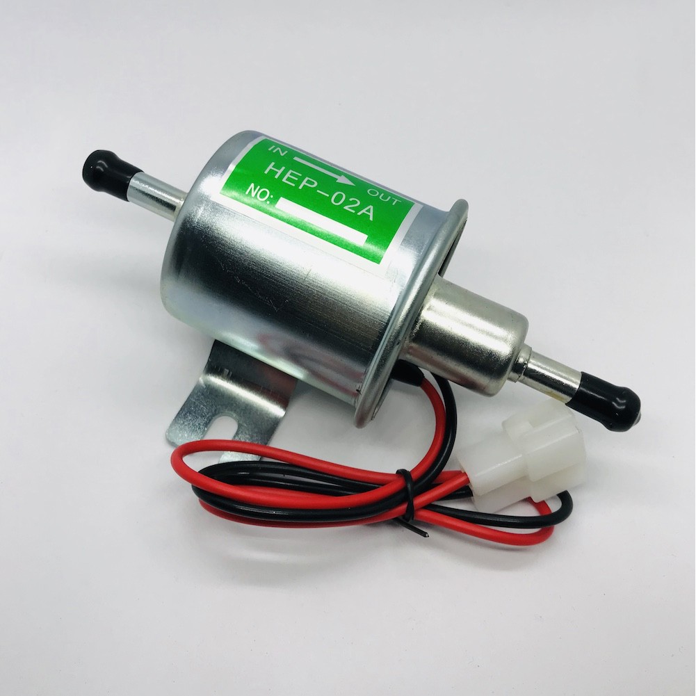 Bơm nhiên liệu điện tử 12v 12v thông dụng cho xe hơi xe máy