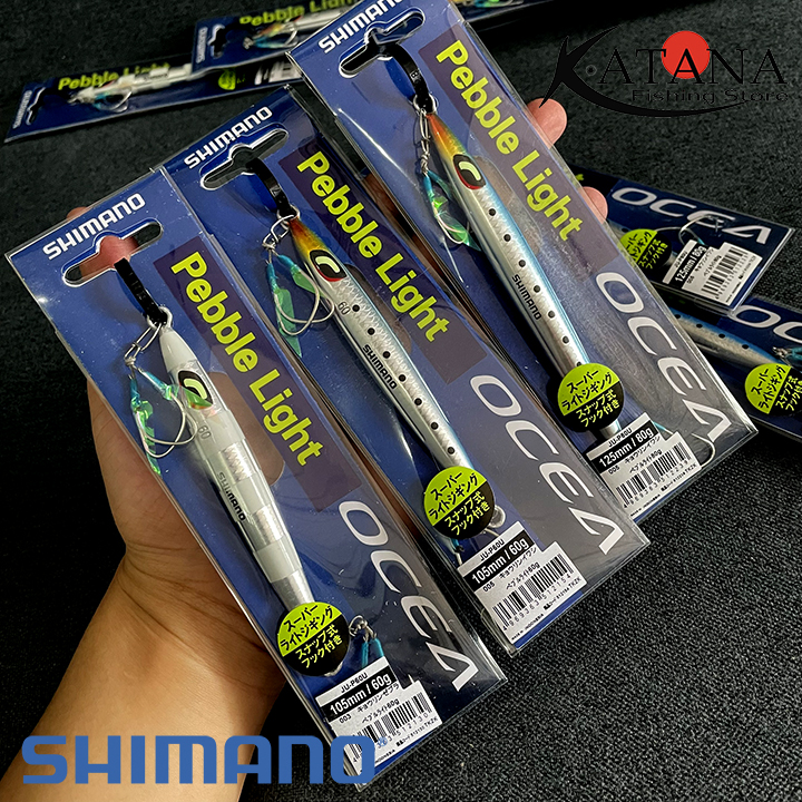 Mồi Câu Jig Shimano Pebble Light - 60g 80g